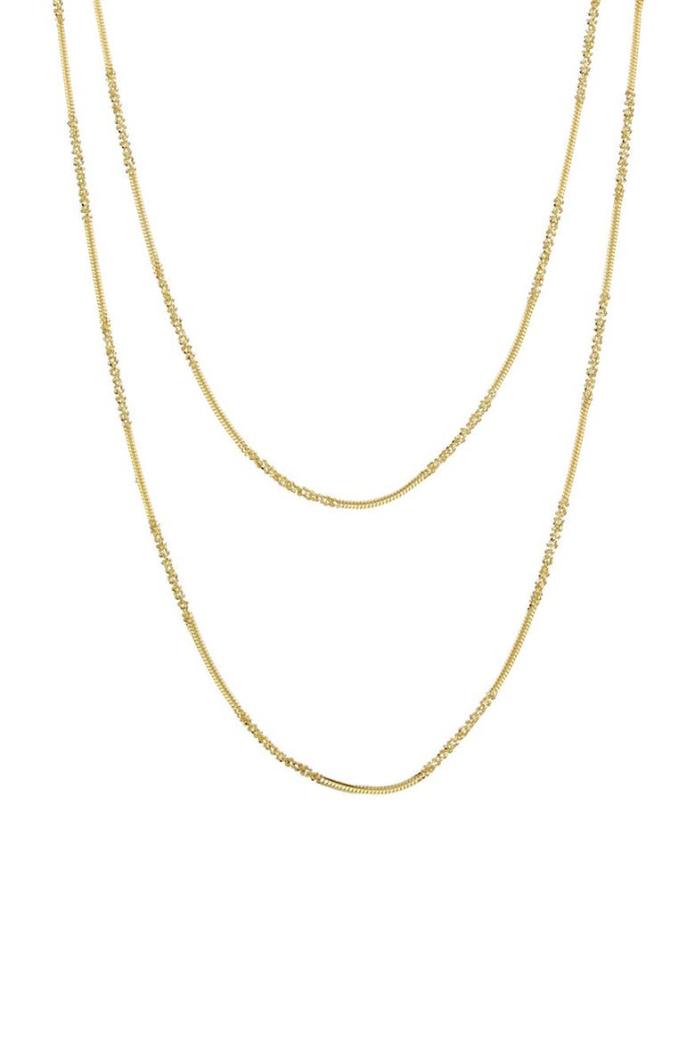 Multi Strand Necklace, Alternate, color, YELLOW
