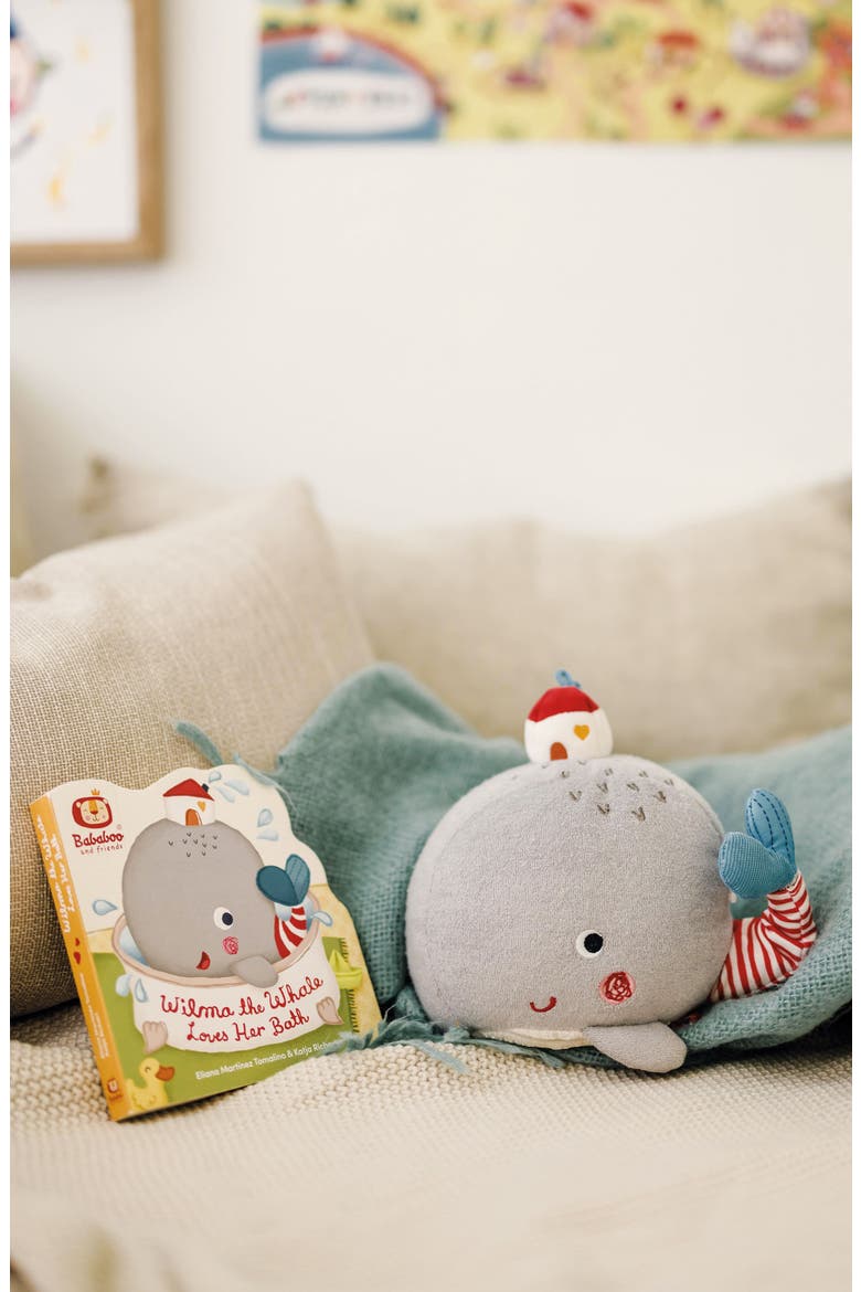Wilma Whale Character Book & Plush Set, Alternate, color, Multi / Brown