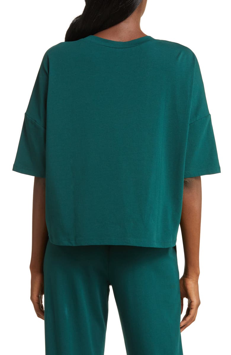 Honeydew Mantra Boxy Stretch Organic Cotton Pajama T-Shirt, Alternate, color,