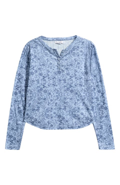 Kids' Long Sleeve Henley (Big Kid)