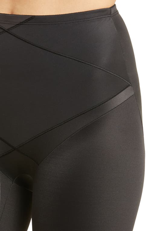 Shop Miraclesuit ® Tummy Tuck Waistline Bike Shorts In Black