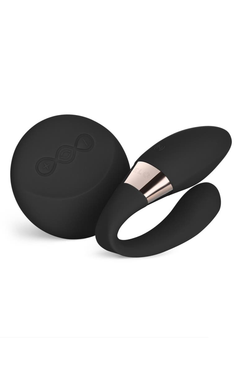 LELO Tiani Duo Vibrating Couples Massager, Main, color, Black