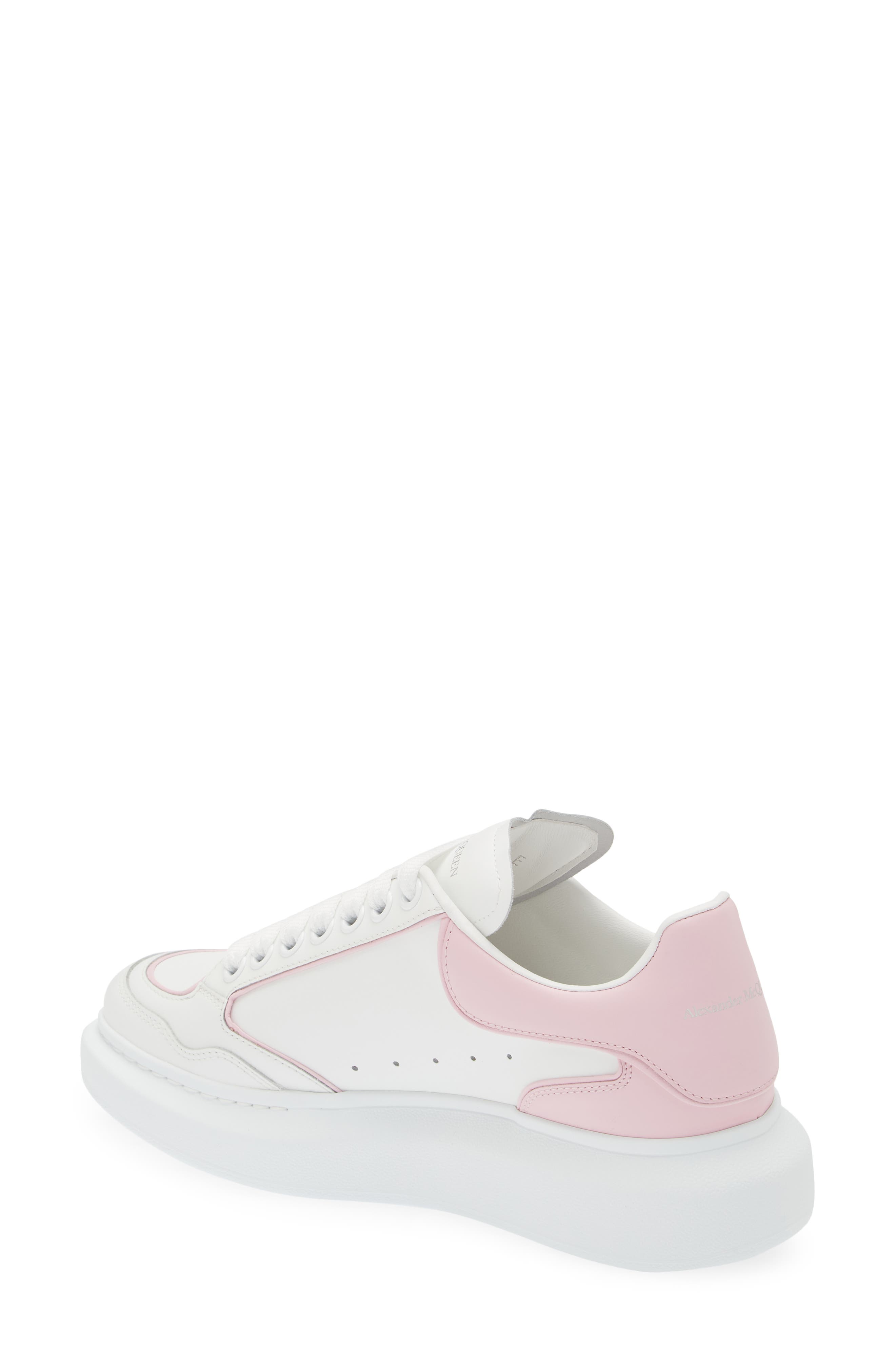 Oversize Sneaker, Alternate, color, WHITE/ PINK
