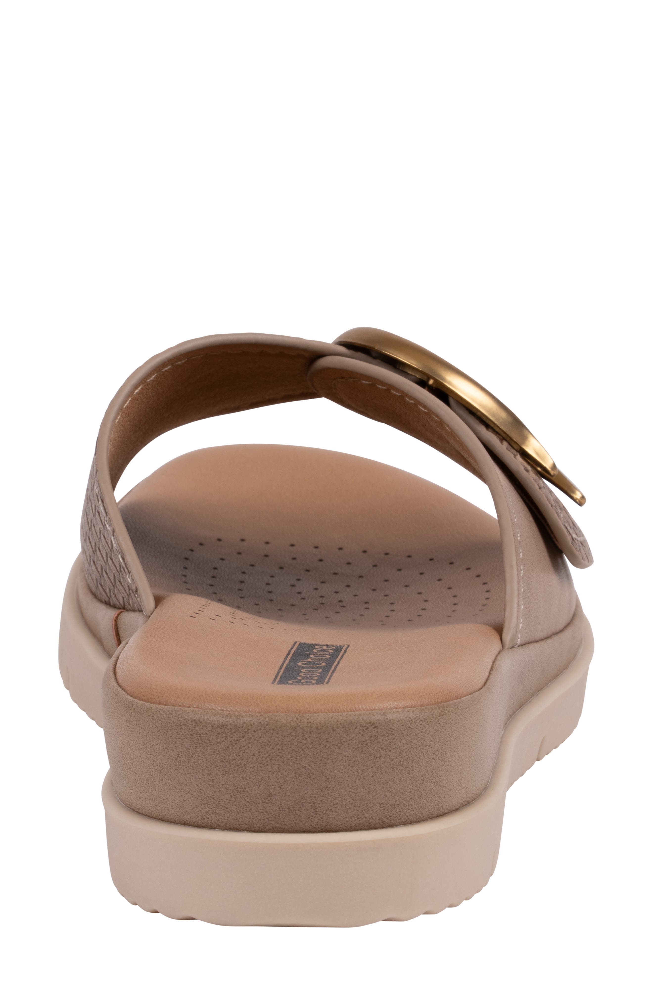 GOOD CHOICE NEW YORK Raine Slide Sandal, Alternate, color, Taupe