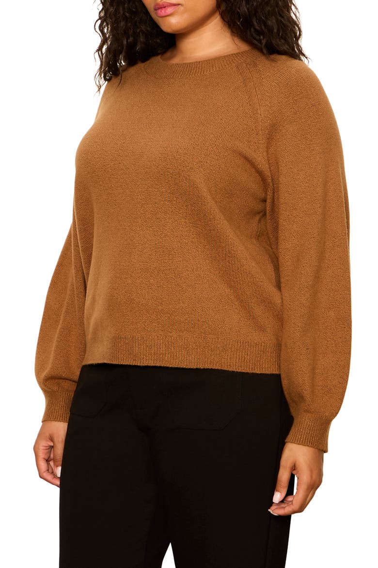 Soft Popover Sweater, Alternate, color, COCOA POWDER BROWN