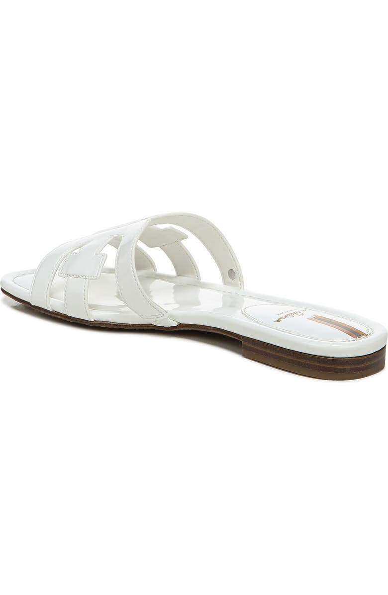 Sam Edelman Bay Cutout Slide Sandal - Wide Width Available, Alternate, color, White/ White