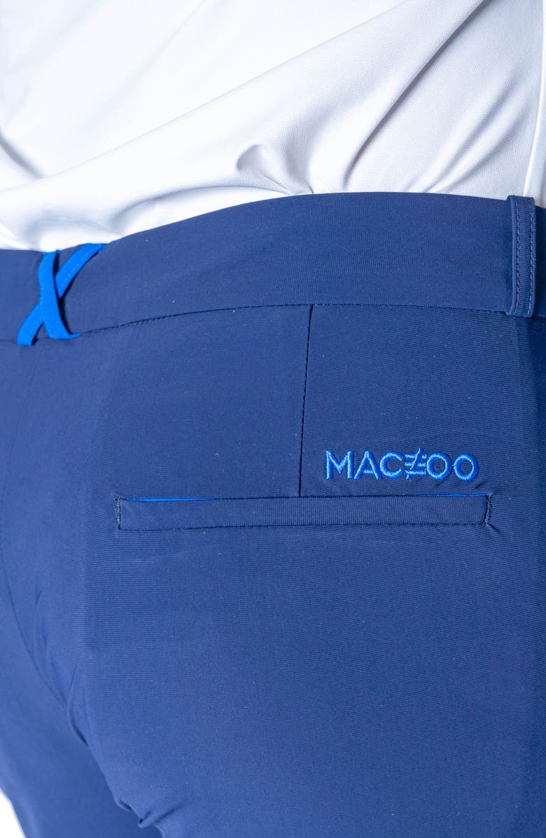 Maceoo Orbita Slim Fit Pants, Alternate, color, Blue