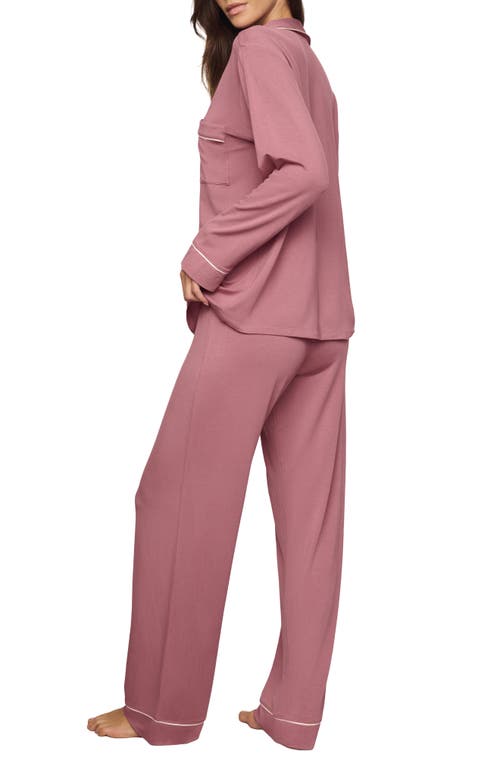 Eberjey Gisele Long Pajamas In Red