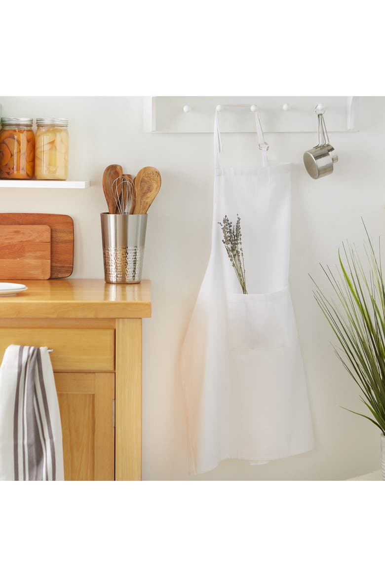 Chef Solid X-Large Apron, Alternate, color, White