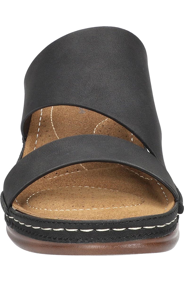 EASY STREET Larrain Wedge Slide Sandal, Alternate, color, Black