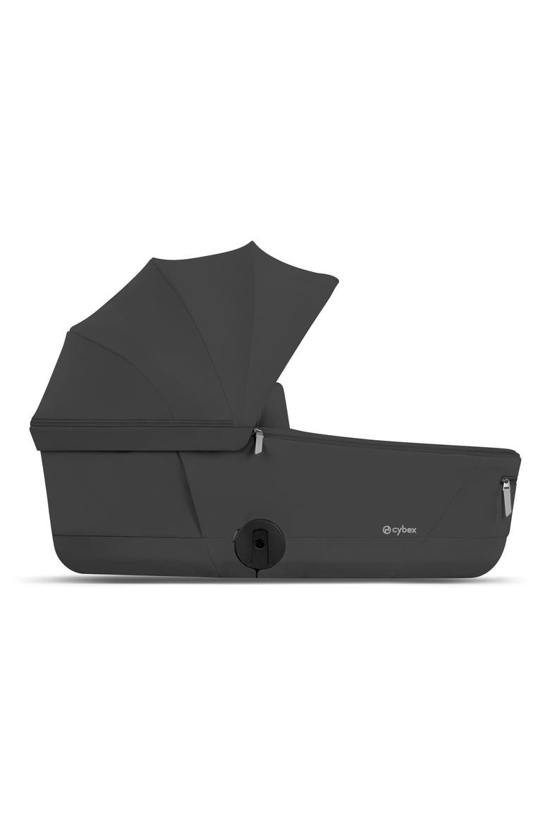 Fold Lux Carry Cot for Priam Stroller – Platinum Collection, Alternate, color, SEPIA BLACK