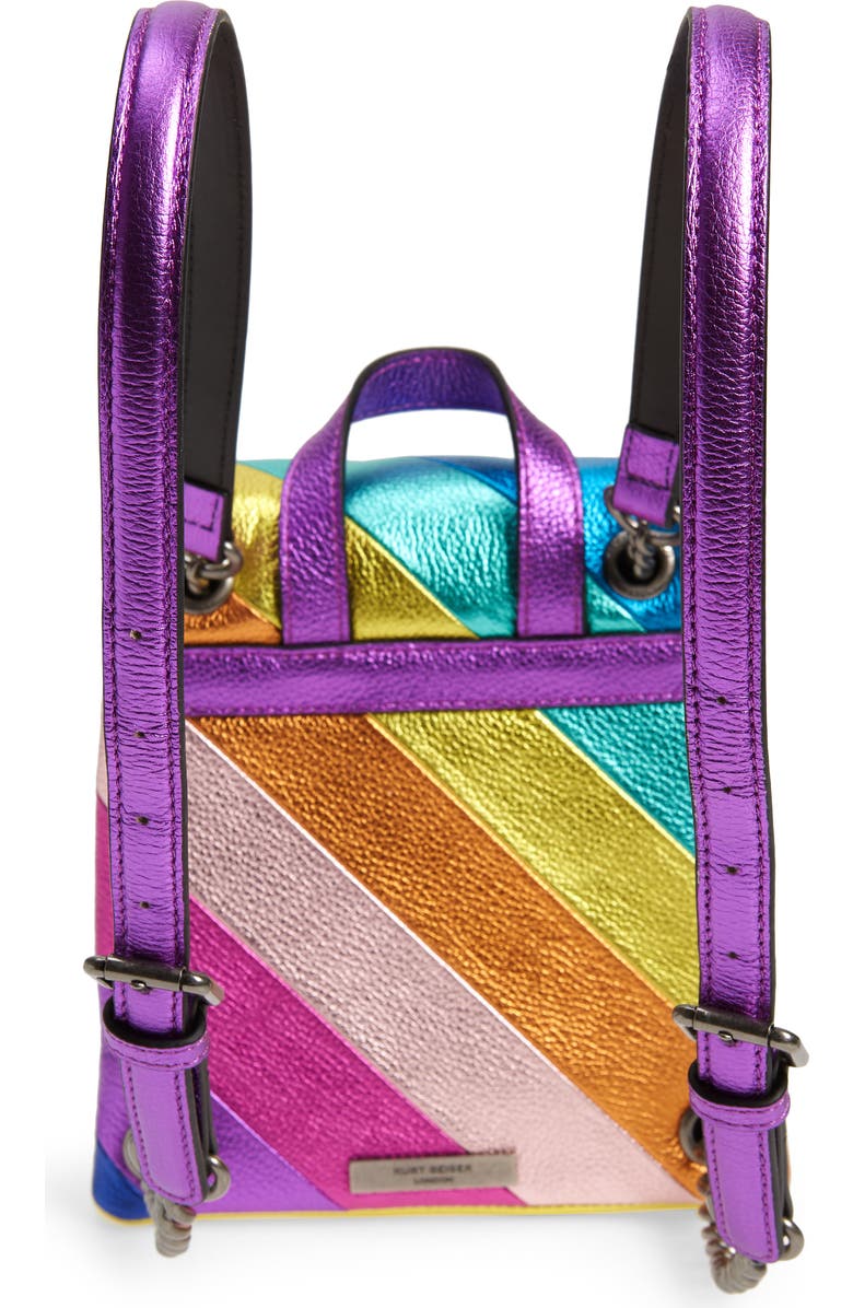 Kurt Geiger London Small Kensington Leather Backpack, Alternate, color,