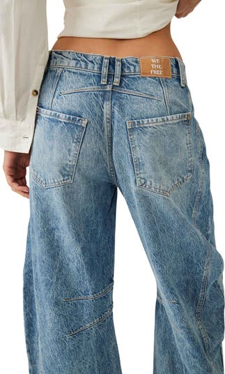 Free People Riverside carpenter jeans bl motif online sz XL