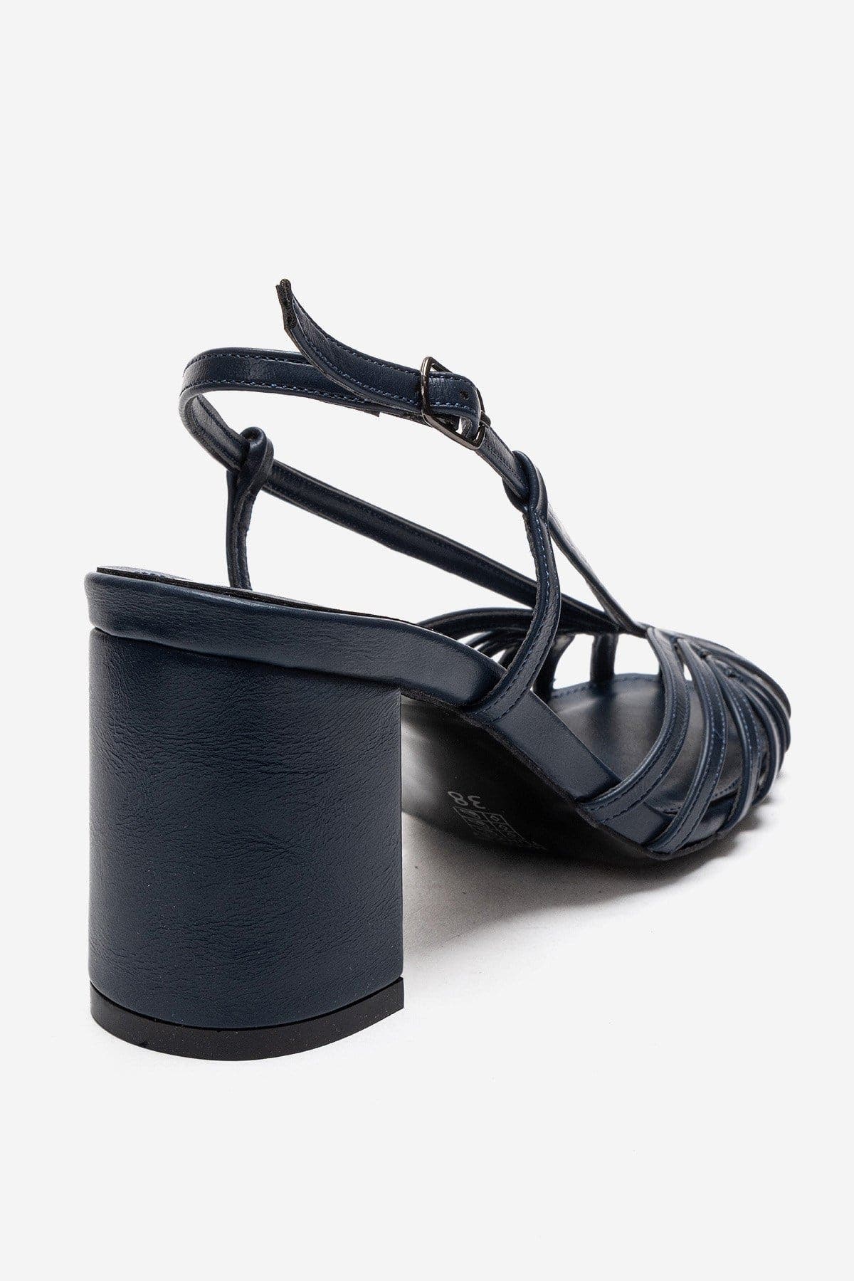 Prologue Shoes Wilda Block Heel Sandal, Alternate, color, Navy