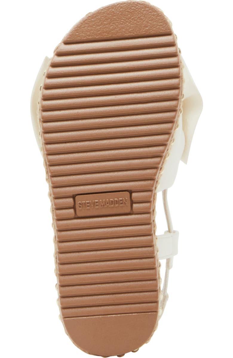Steve Madden Kid's Joladie Platform Slingback Sandal, Alternate, color, White