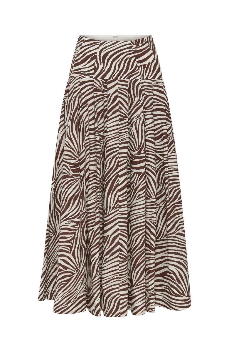 NICHOLAS Yasmin Skirt, Alternate, color, Striata Print