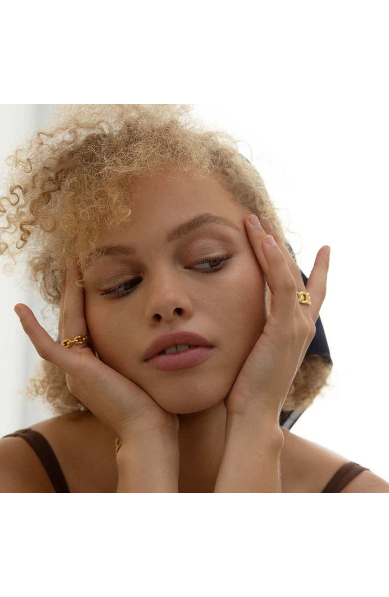 Outofoffice Gold Chain Band Layering Ring, Alternate, color, Gold