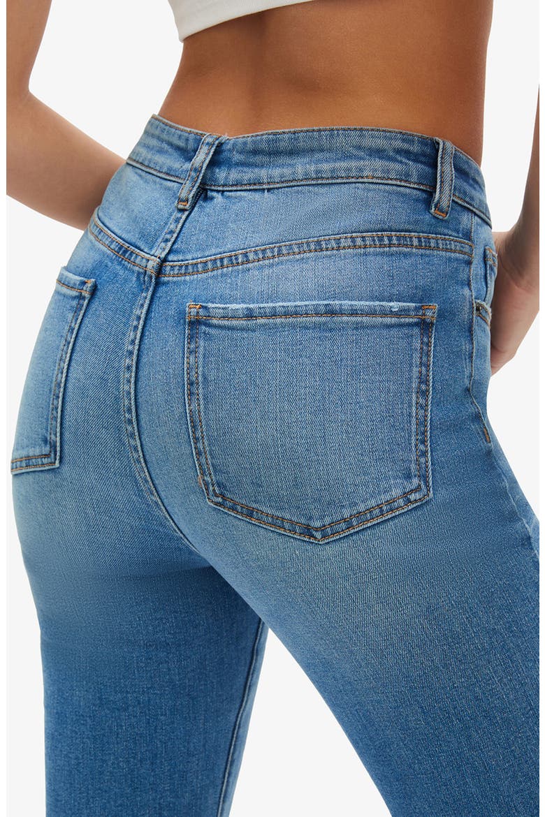 Ashlynn High Waist Bootcut Jeans, Alternate, color, DARK DENIM