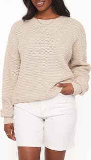 Petal & Pup Melane Open Stitch Sweater