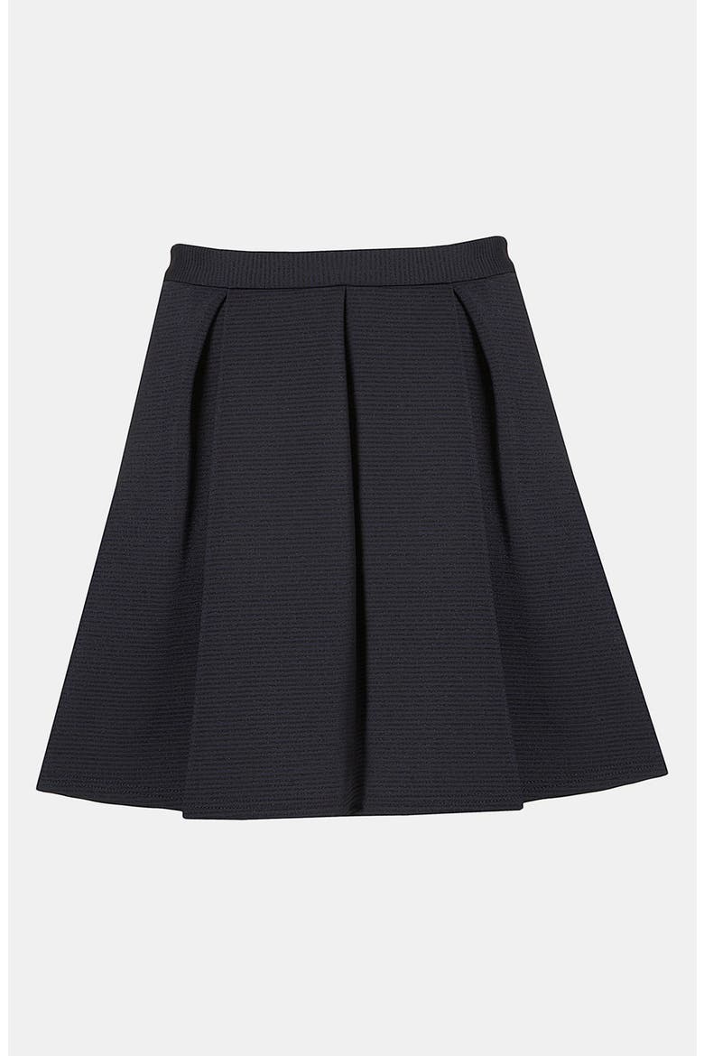 Pleated Skirt, Main, color, NAVY