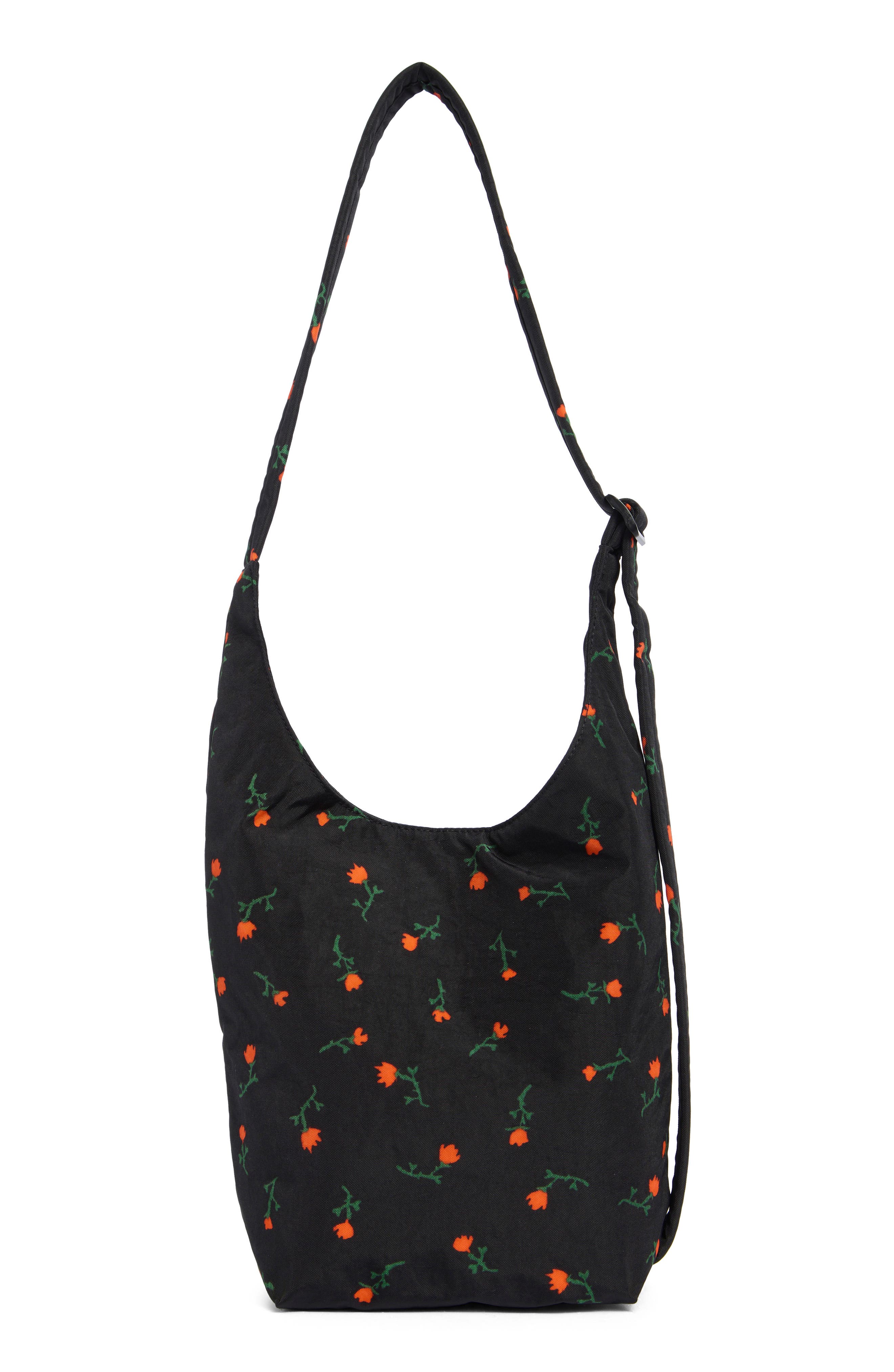 Small Nylon Sling Bag, Alternate, color, PAINTED WILDFLOWER