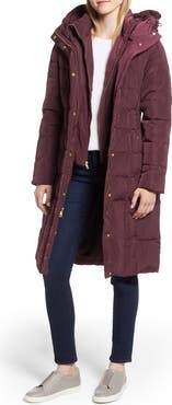 Cole Haan Bib Insert Down & Feather Fill Coat