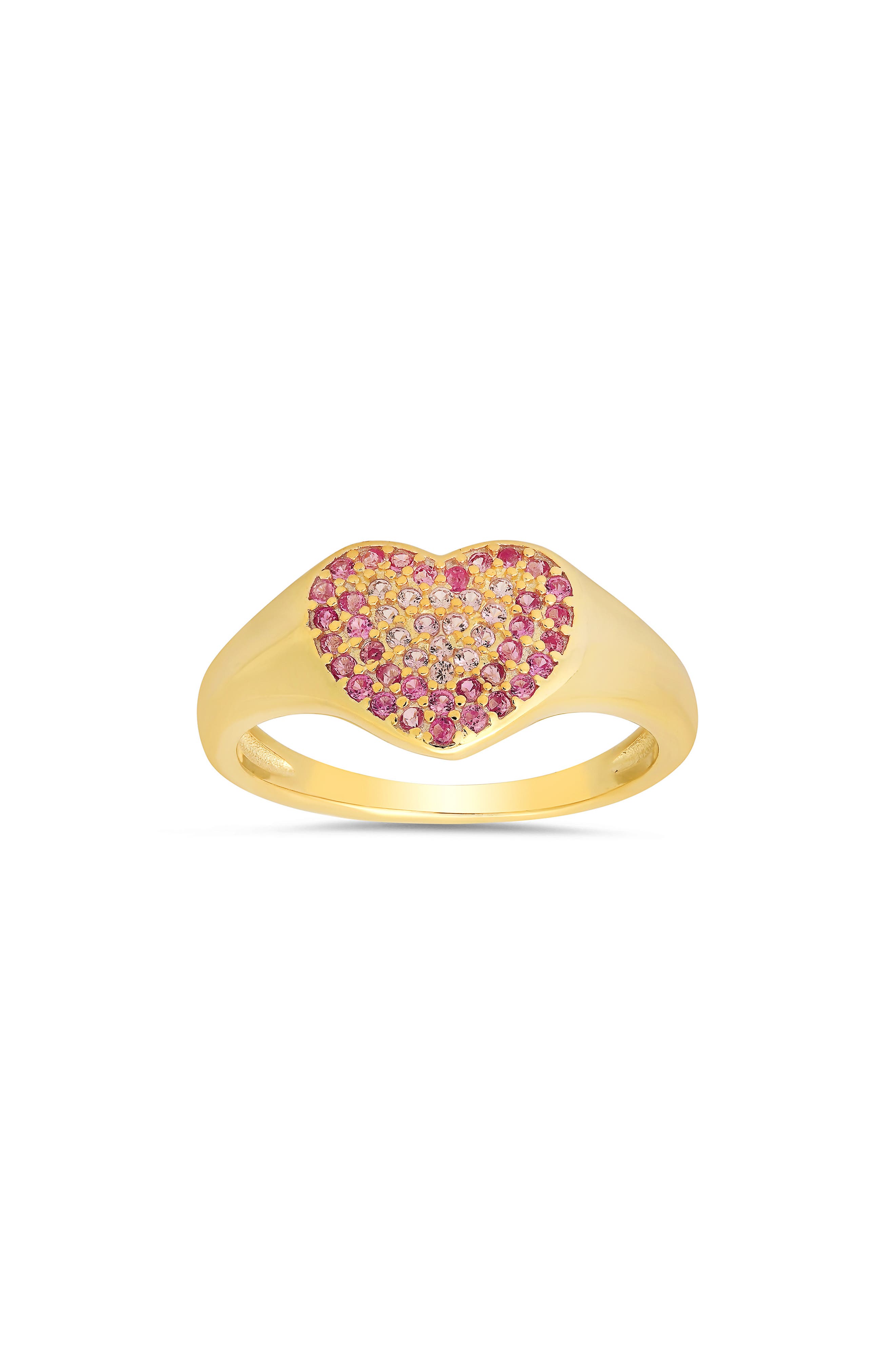 Queen Jewels Ombré CZ Heart Ring