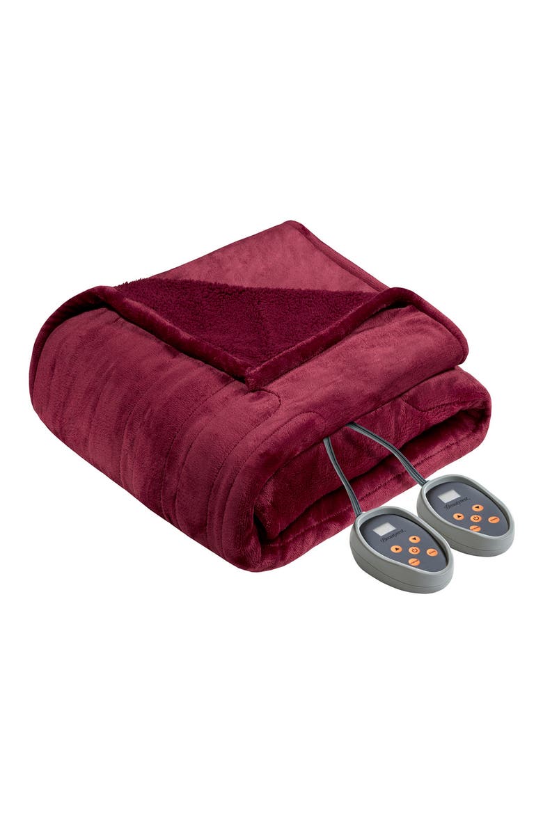 Heated Blanket, Main, color, RED