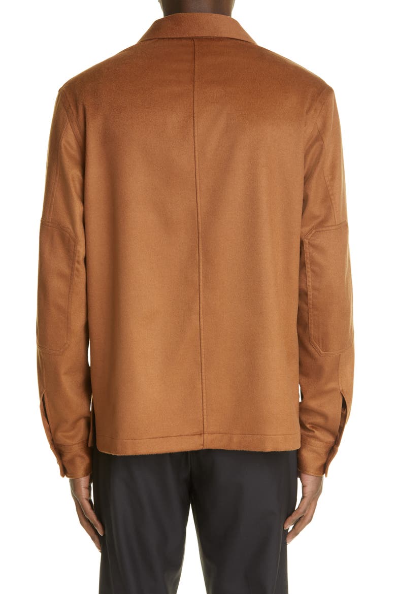 Cashmere Shirt Jacket, Alternate, color, VICUNA
