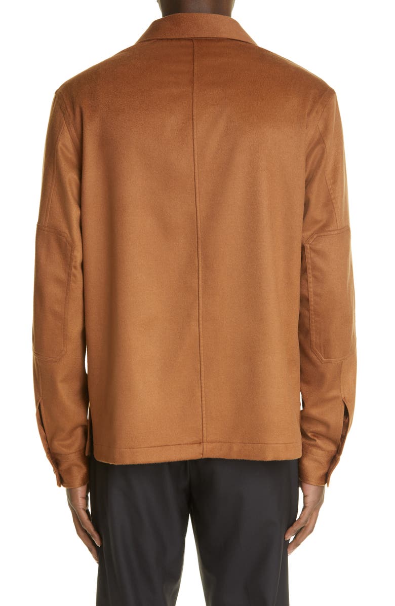 ZEGNA Cashmere Shirt Jacket, Alternate, color,