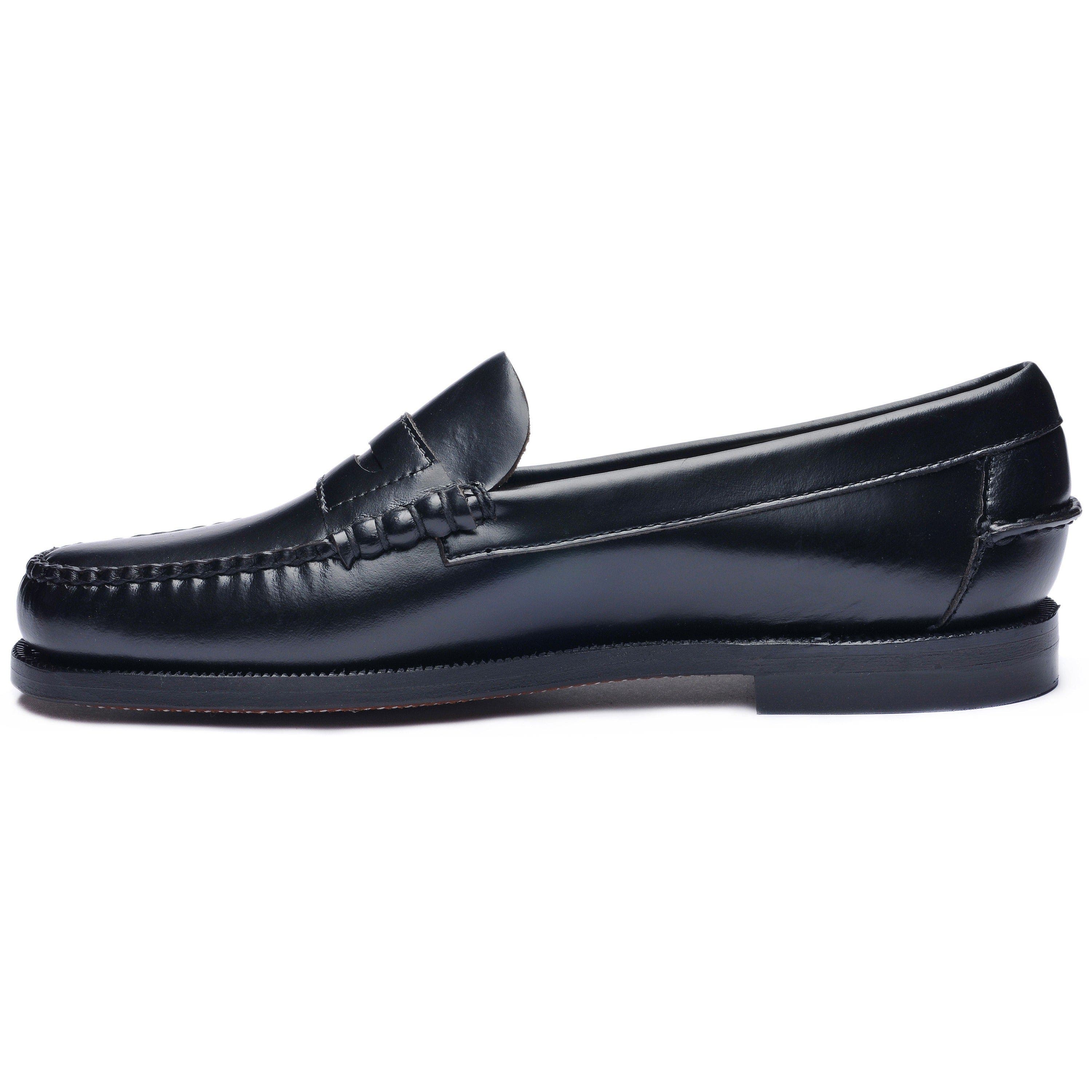 Sebago Classic Dan Penny Loafers, Alternate, color, Black
