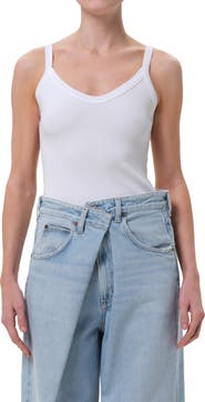 AGOLDE Jordan V-Neck Tank