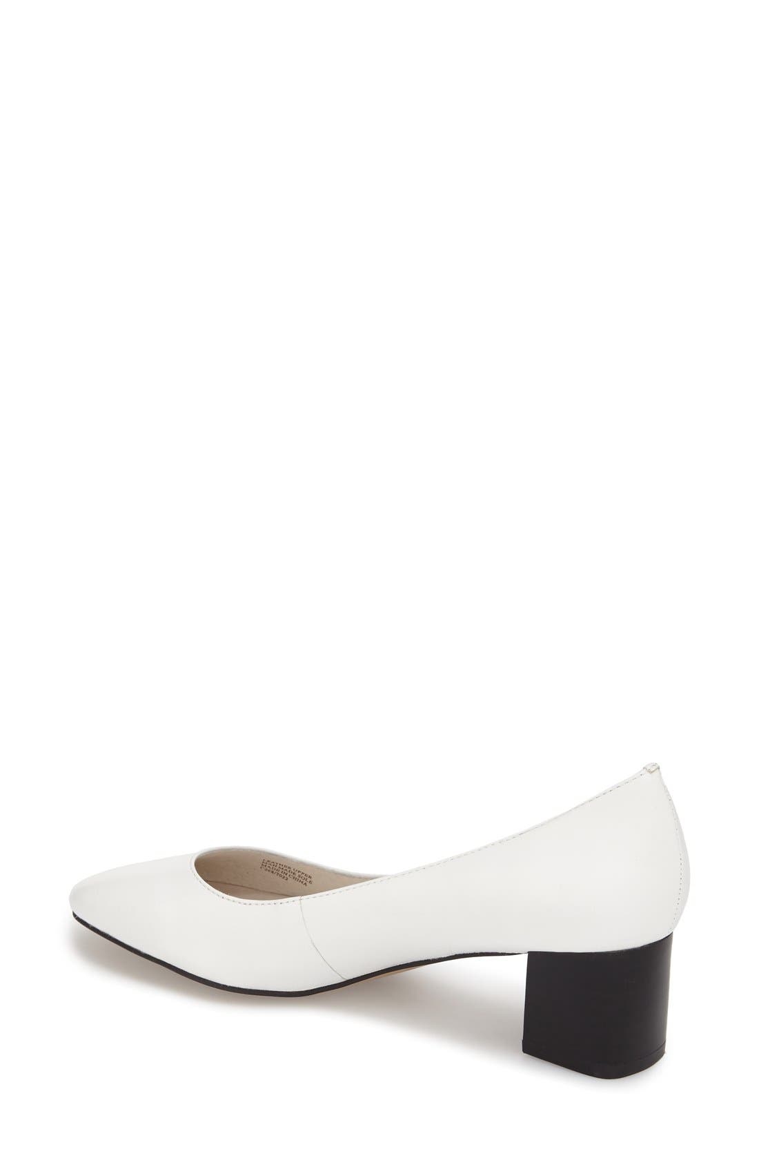 'Dawson' Pump, Alternate, color, YOGURT WHITE