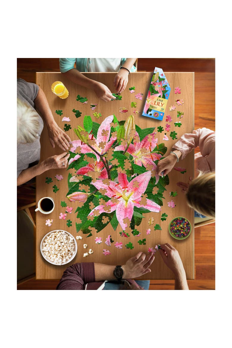 LILY 350 Piece Jigsaw Puzzle, Alternate, color, Multicolored