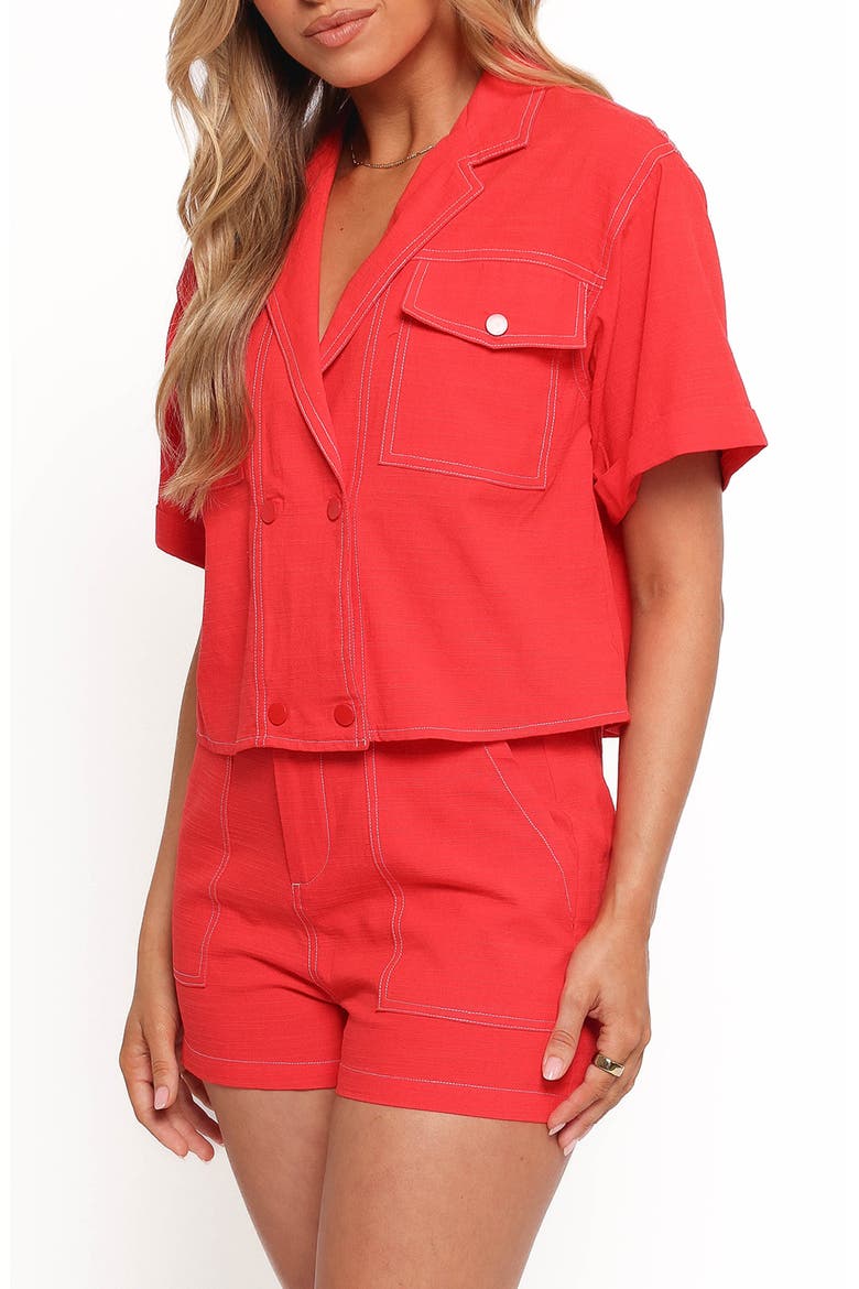 Flo Shirt, Alternate, color, RED