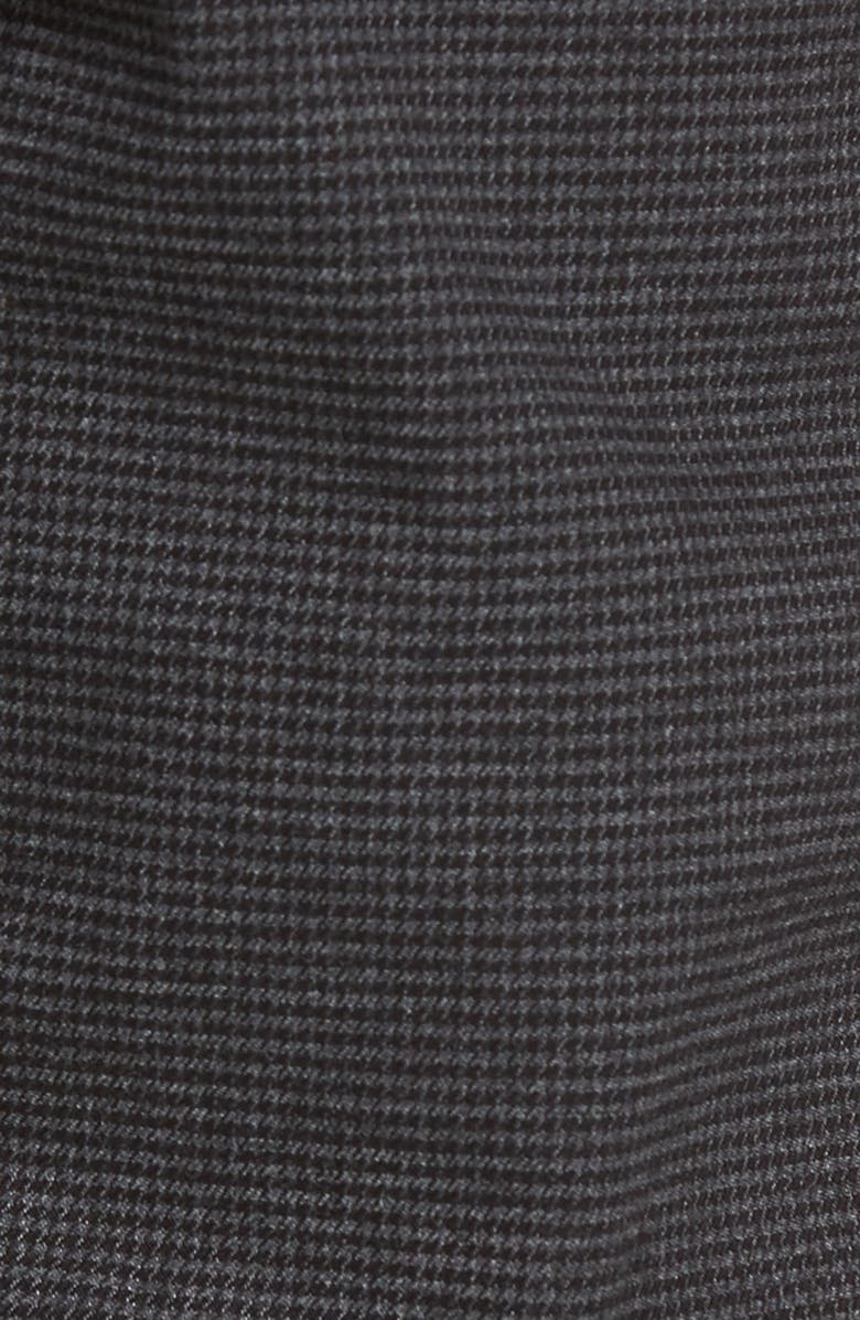 BOSS Delaware Houndstooth Slim 5-Pocket Pants, Alternate, color, 