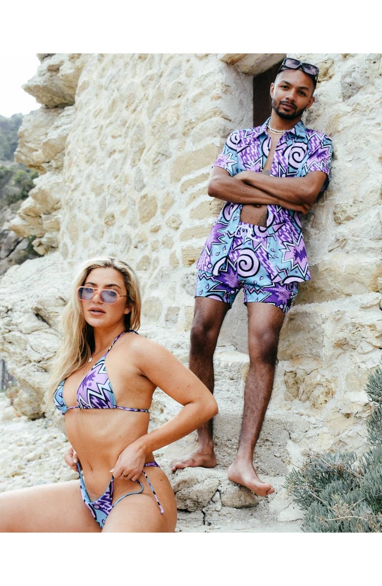 OOSC Fresh Prince Men's Short Sleeve Shirt, Alternate, color, Multi