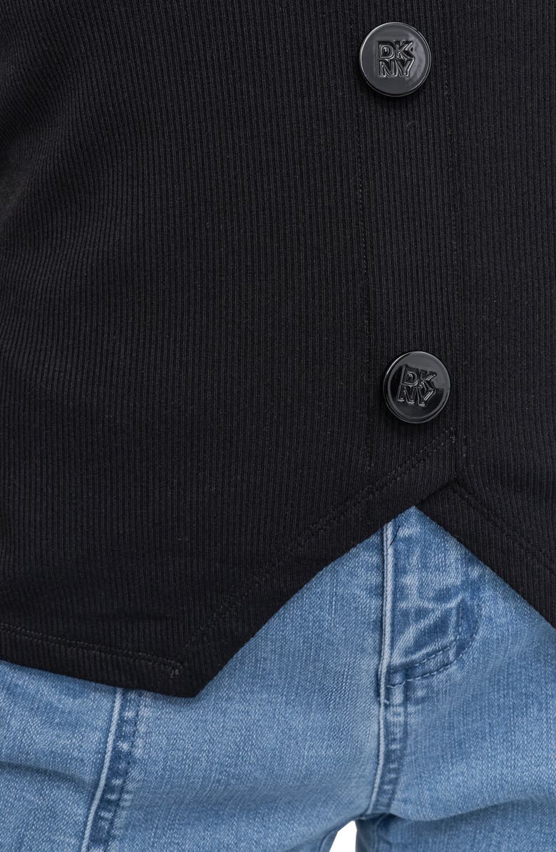 DKNY Rib Vest, Alternate, color, 