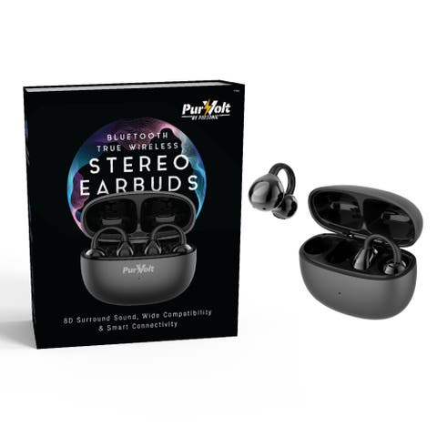 True Wireless Stereo Earbuds - Immersive Sound, Compact Design, All-Day Comfort