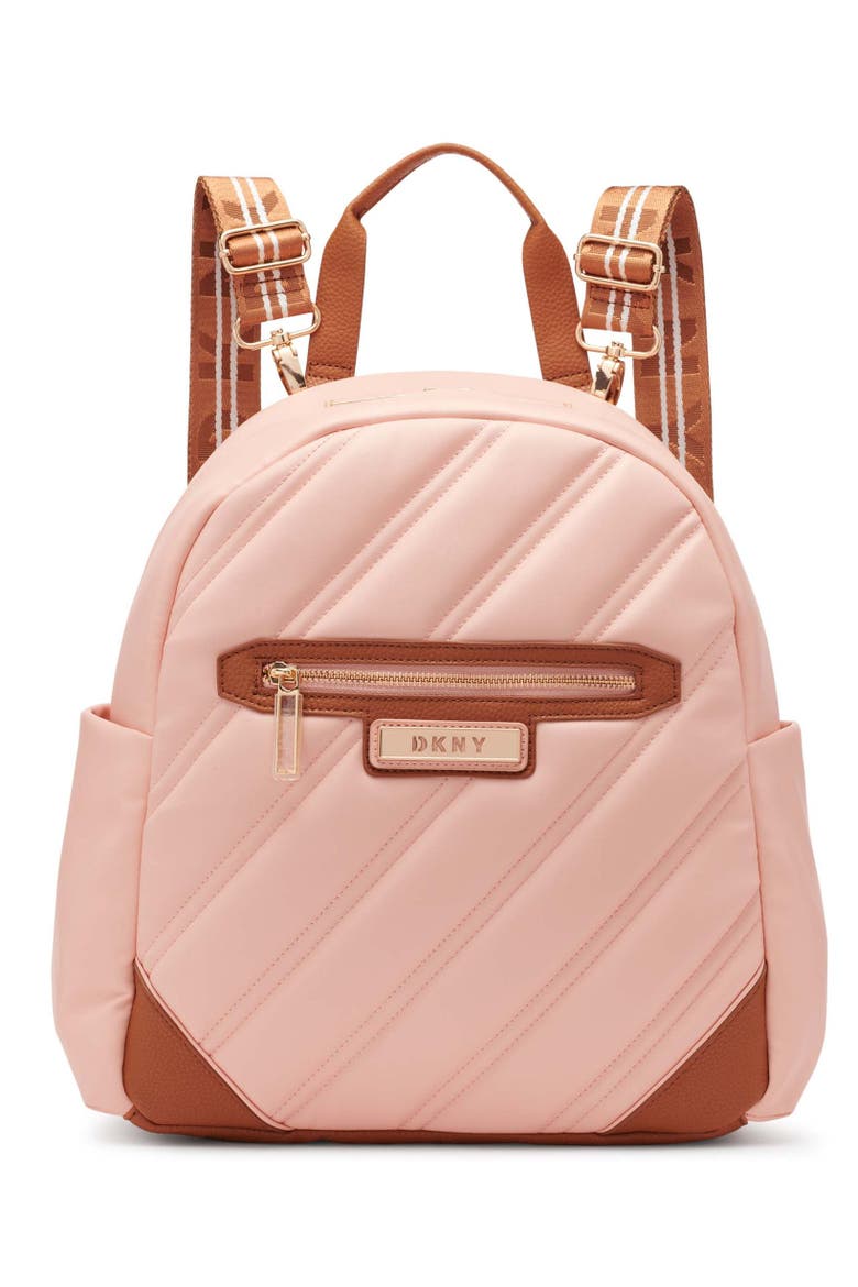 Bias Backpack, Main, color, Peach Bloom