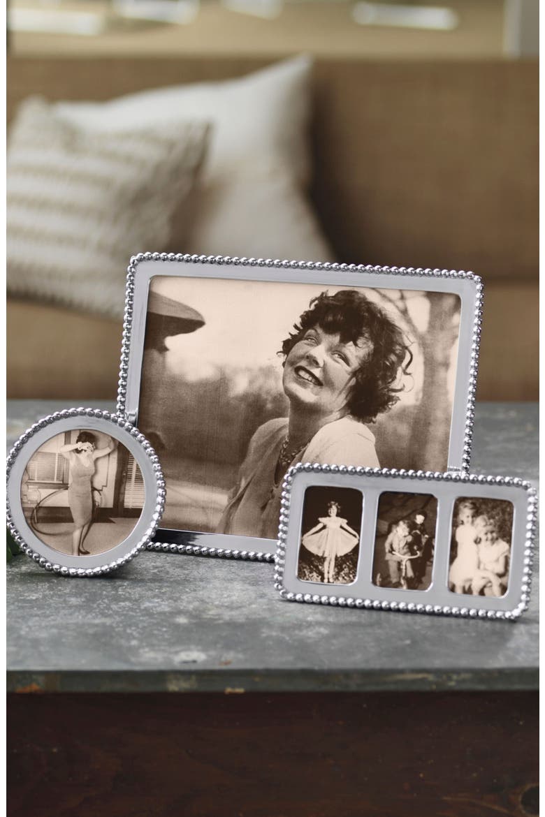 Beaded Collage Picture Frame, Alternate, color, NO COLOR