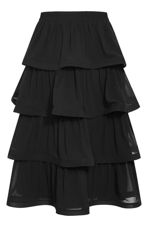 Bianka Ruffle Skirt (Plus)