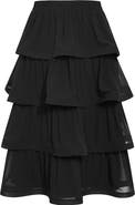 City Chic Bianka Ruffle Skirt
