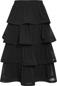 City Chic Bianka Ruffle Skirt