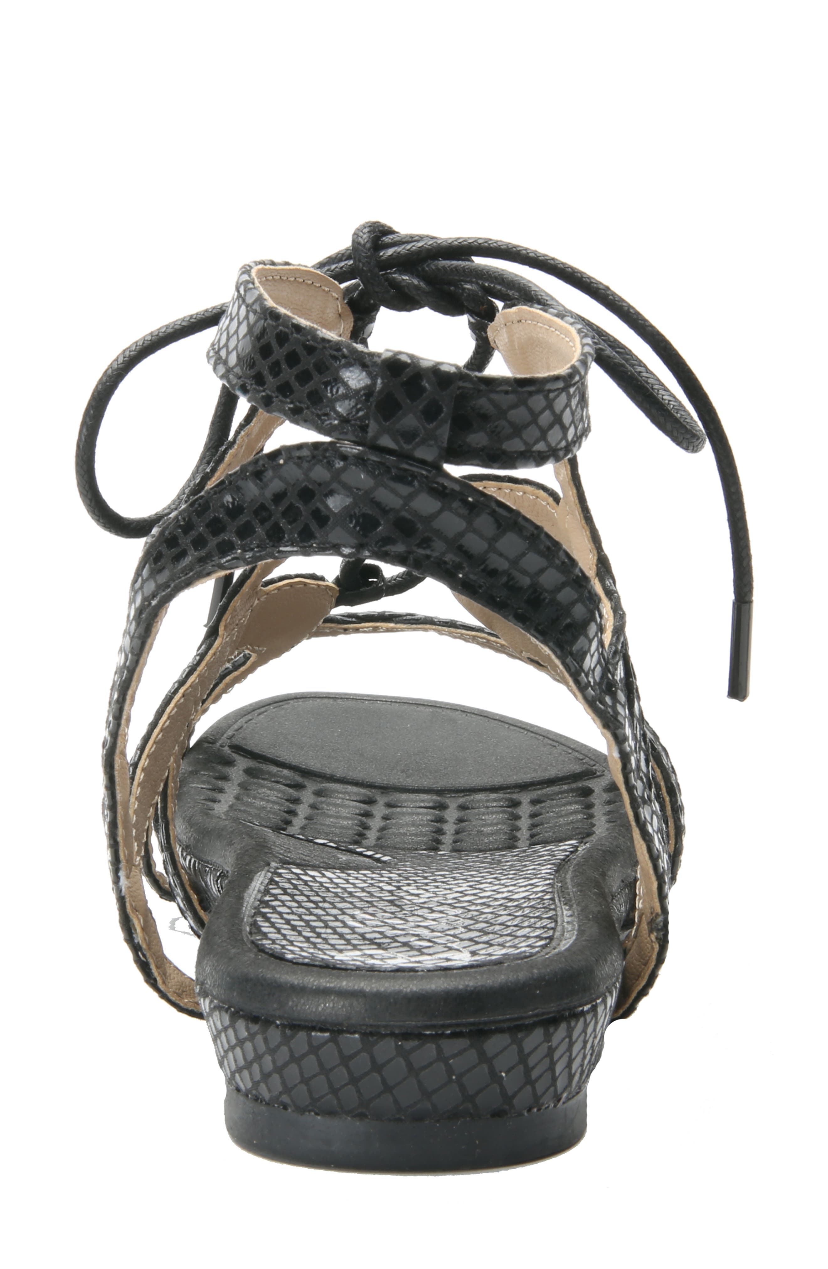 BELLINI Trendy Lace-Up Sandal, Alternate, color, Black