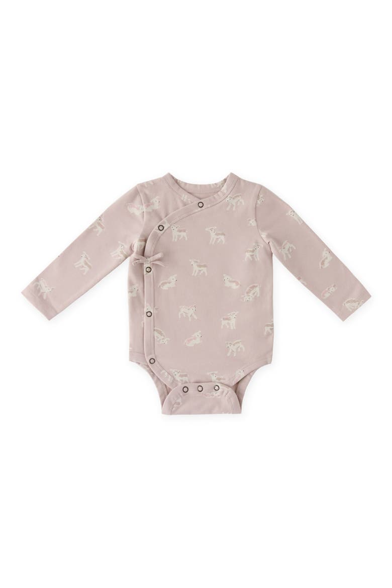 Long Sleeve Bodysuit, Main, color, DEAR LAMB