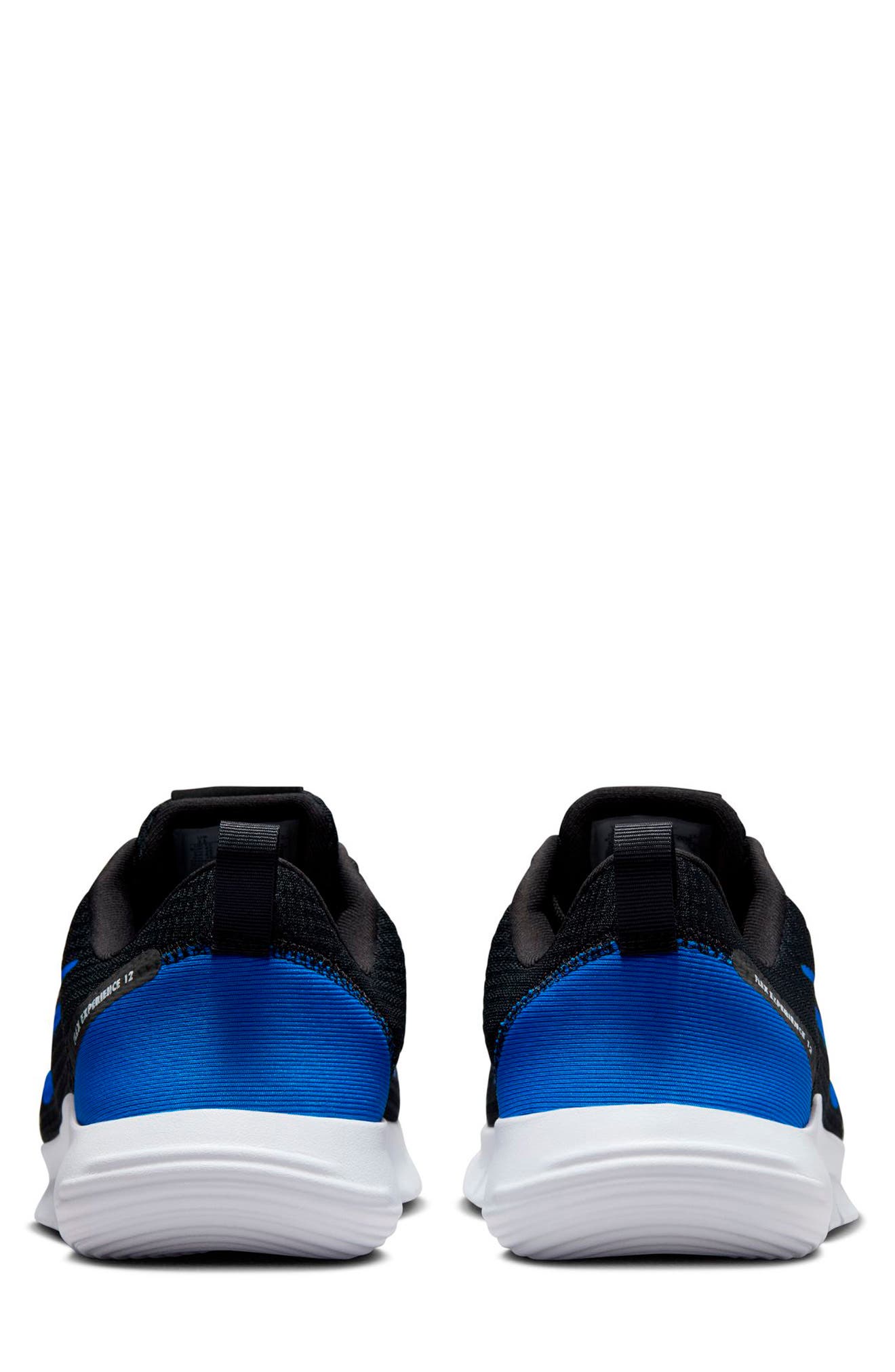 Nike Flex Experience Run 12 Road Running Shoe - Extra Wide Width Available, Alternate, color, Black/ Racer Blue/ White
