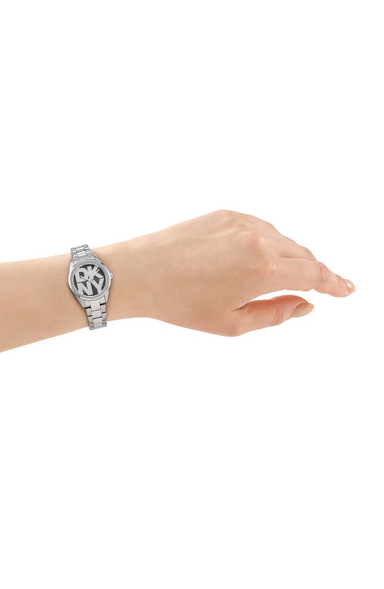 DKNY L 145 Bracelet Watch & Bracelet Set, Alternate, color, Black