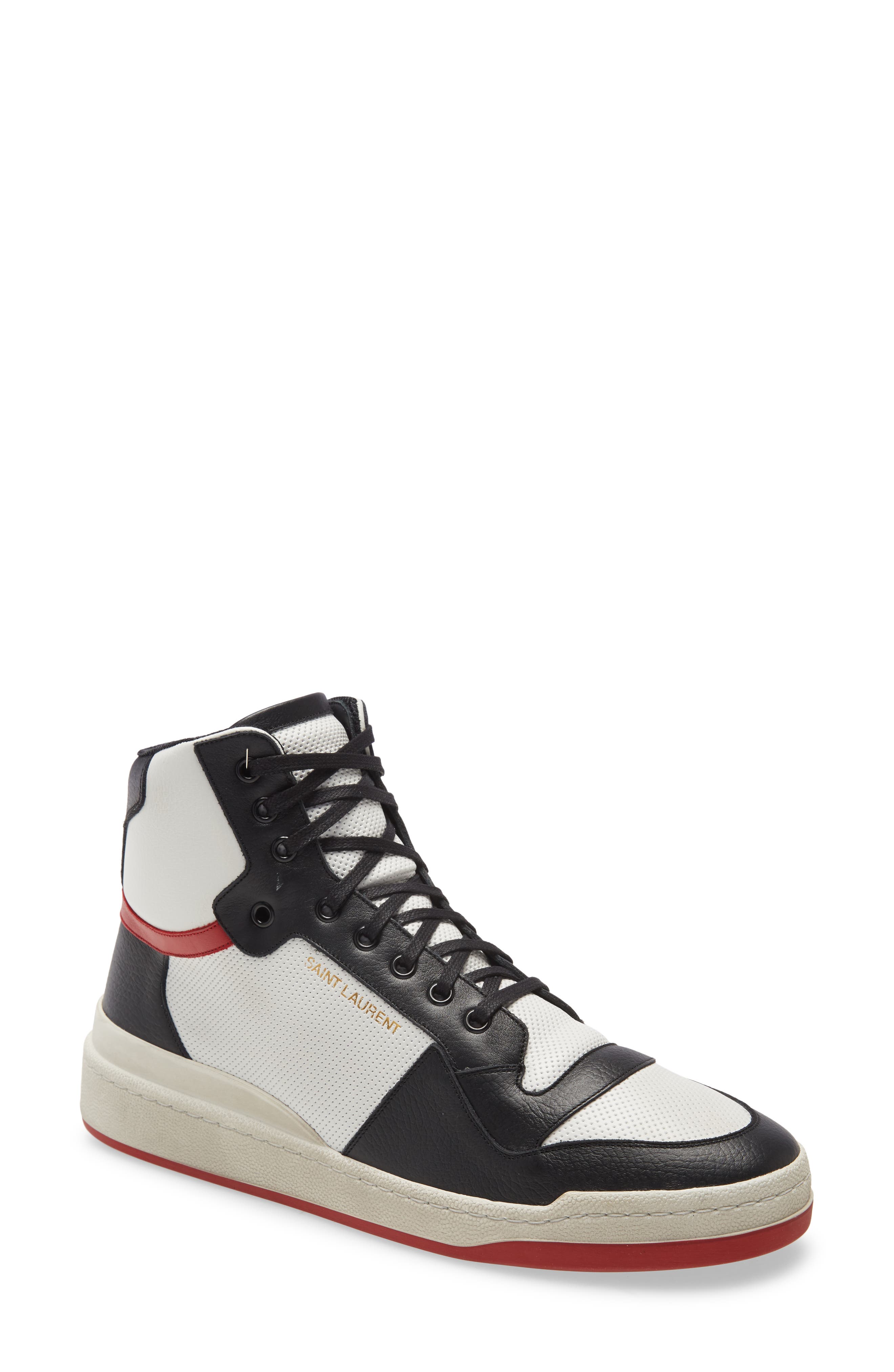 Saint Laurent SL24 High Top Sneaker, Main, color, 