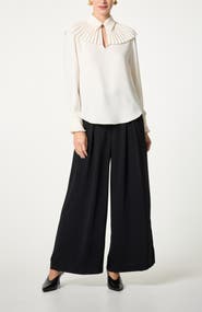 Trina Turk Windmill Pleated Top